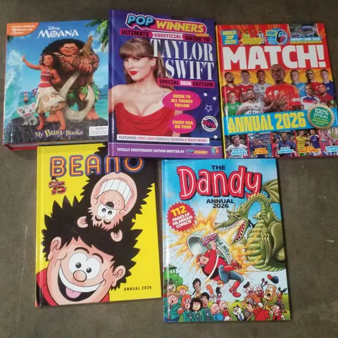 PALLET CONTAINING LARGE QUANTITY OF KIDS ACTIVITY BOOKS & 2026 ANNUALS