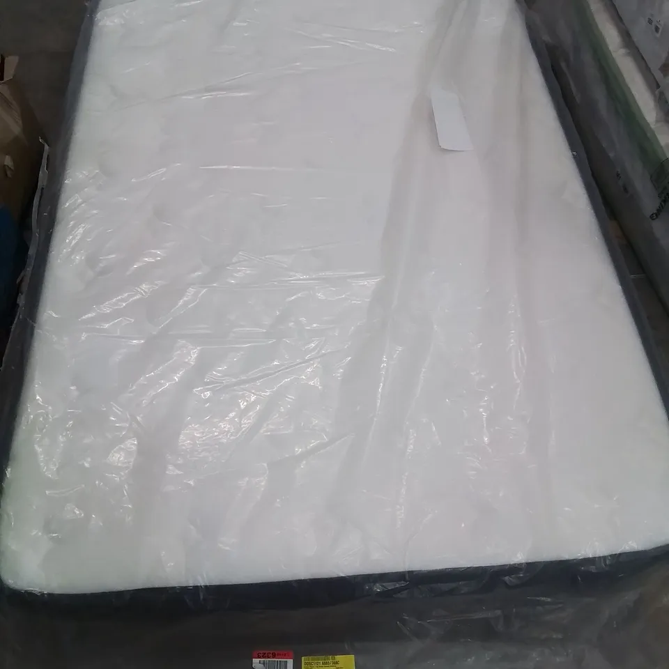 BAGGED LUXURY PILLOW TOP POCKET SPRUNG 2000 4'6" DOUBLE MATTRESS 