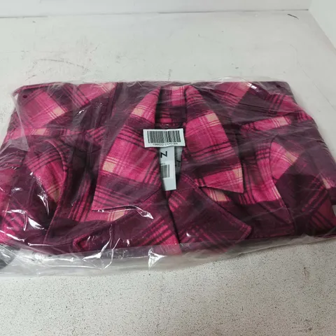 BOX OF APPROXIMATELY 15 ASSORTED CLOTHING ITEMS INCLUDING NVLT COAT AND CONTURVE HIGH-WASTED SHAPER THONG