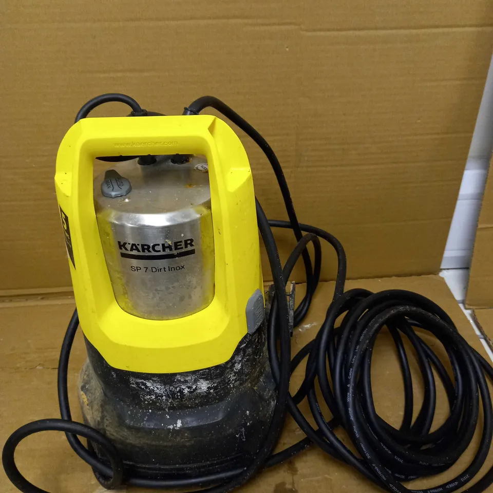 KARCHER SP7 SUBMERSIBLE DIRTY WATER PUMP