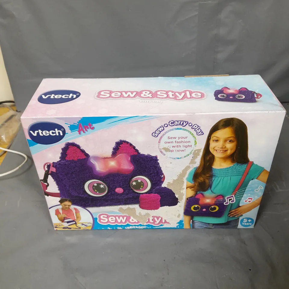 BOXED VTECH SEW & STYLE KITTY BAG