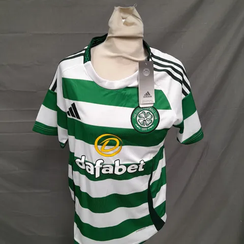 ADIDAS CELTIC FOOTBALL CLUB FOOTBALL SHIRT - SMALL