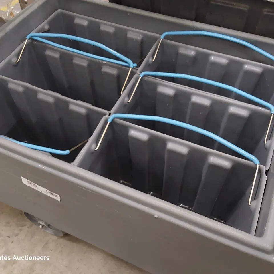 FOLLETT COMMERCIAL ICE MACHINE ON STAND WITH ICE TROLLEY 