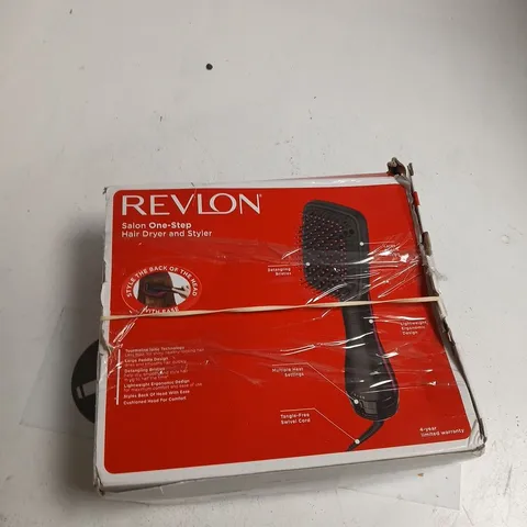REVLON SALON ONE-STEP HAIR DRYER AND STYLER – BOXED