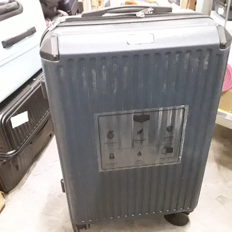 UNBOXED KEPLIN LUGG BIG SIZE TRAVEL LUGGAGE WITH WHEELS SECURE LOCK SYSTEM GREEN COLOUR 