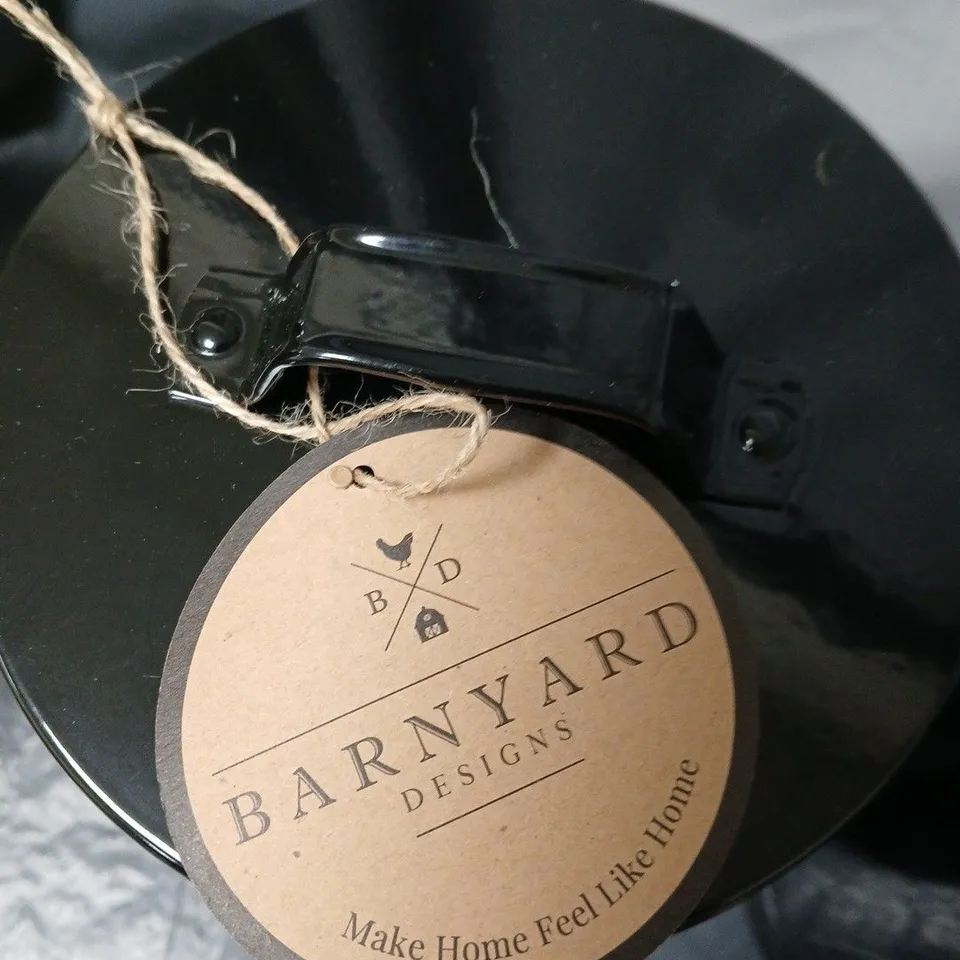 BOX OF 6 X BARNYARD DESIGNS SET OF 4 OLD COUNTRY BRAND KITCHEN CANISTERS (FLOUR, SUGAR, COFFEE & TEA) 