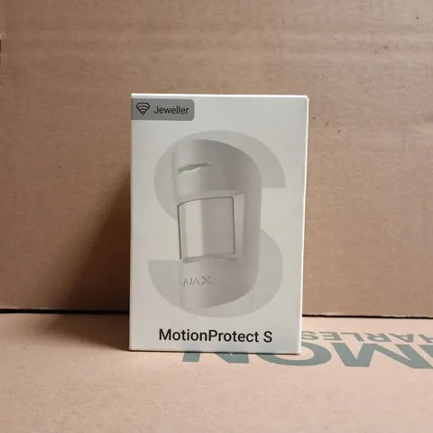 BOXED AJAX MOTION PROTECT S WIRELESS MOTION DETECTOR WITH PIR SENSOR