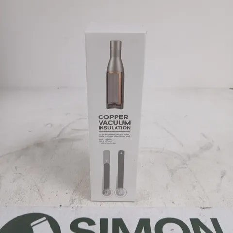 COPPER VACUUM INSULATED BOTTLE – BOXED 
