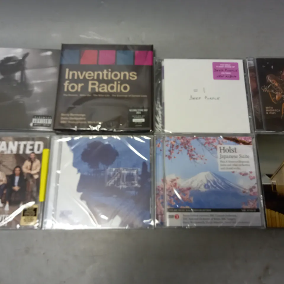 LOT OF APPROXIMATELY 50 ASSORTED MUSIC CDS TO INCLUDE THE WANTED, LOUIS TOMLINSON, ROCK CLASSICS AND SIMON KERNICK