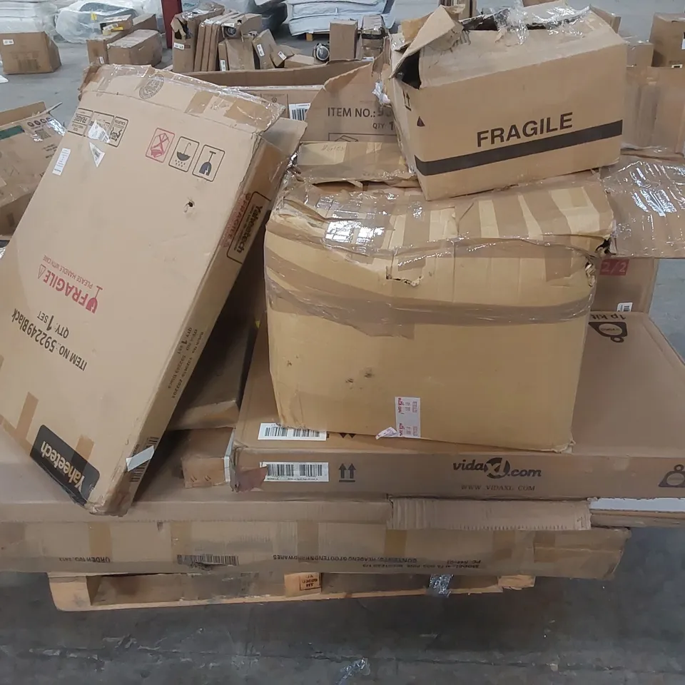 PALLET TO CONTAIN ASSORTED BOXED FURNITURE AND FURNITURE PARTS