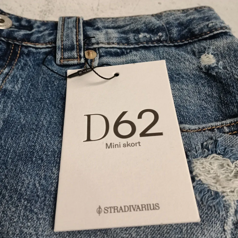 STRADIVARIUS D62 MINI SKORT – DENIM BLUE (WOMEN)
