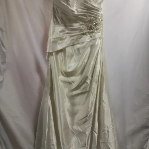 ROSETTA NICOLINI RNP3153 WEDDING DRESS, SILVER - SIZE 12