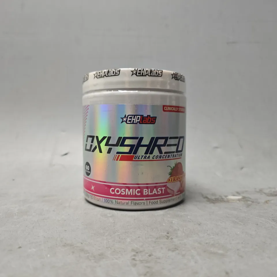 SEALED EHP LABS OXYSHRED COSMIC BLAST STRAWBERRY 