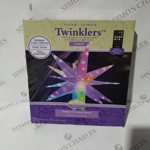 BOXED PACIFIC ACCENTS STAR BURST LIGHT
