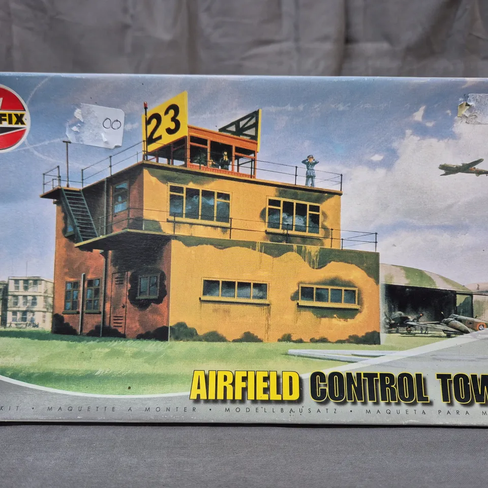 BOXED AIRFIX A03380 1:76 SCALE AIRFIELD CONTROL TOWER