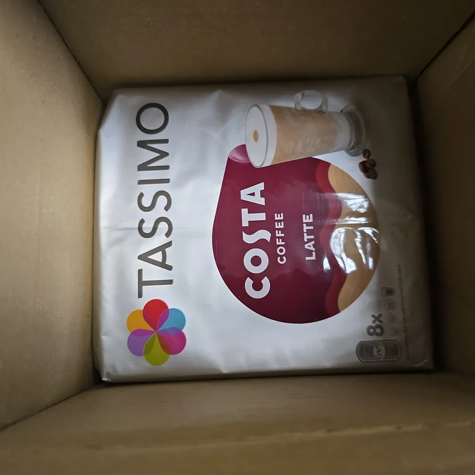 SET OF 3 TASSIMO COSTA COFFEE LATTE 