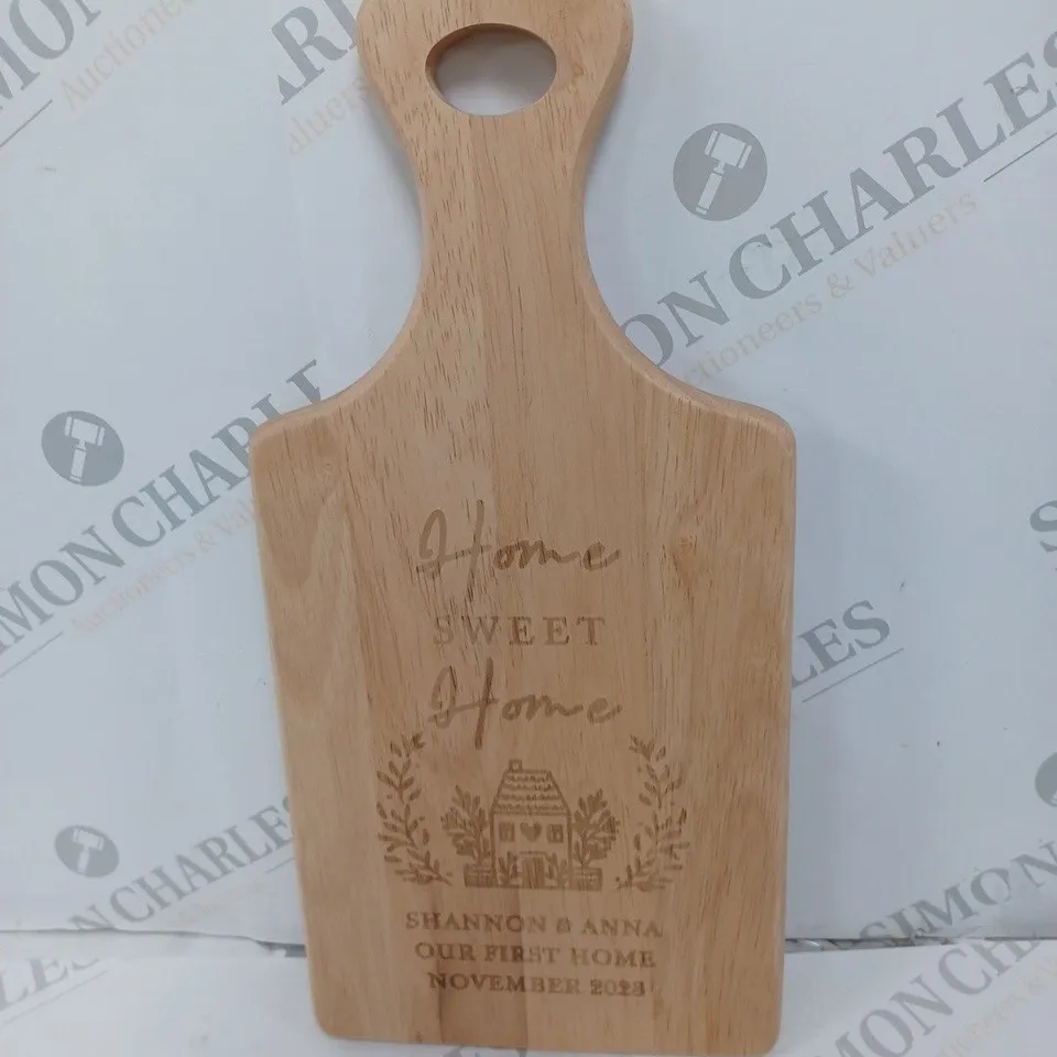 PERSONALISED HOME PADDLE BOARD RRP £17.99