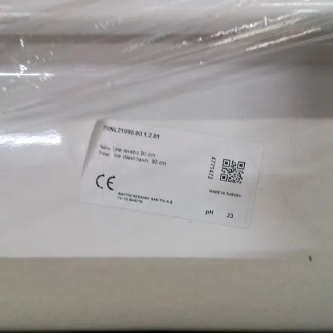PALLET OF SINKS TO INCLUDE;WASH BASIN 90CM,WASH BASIN 80CM