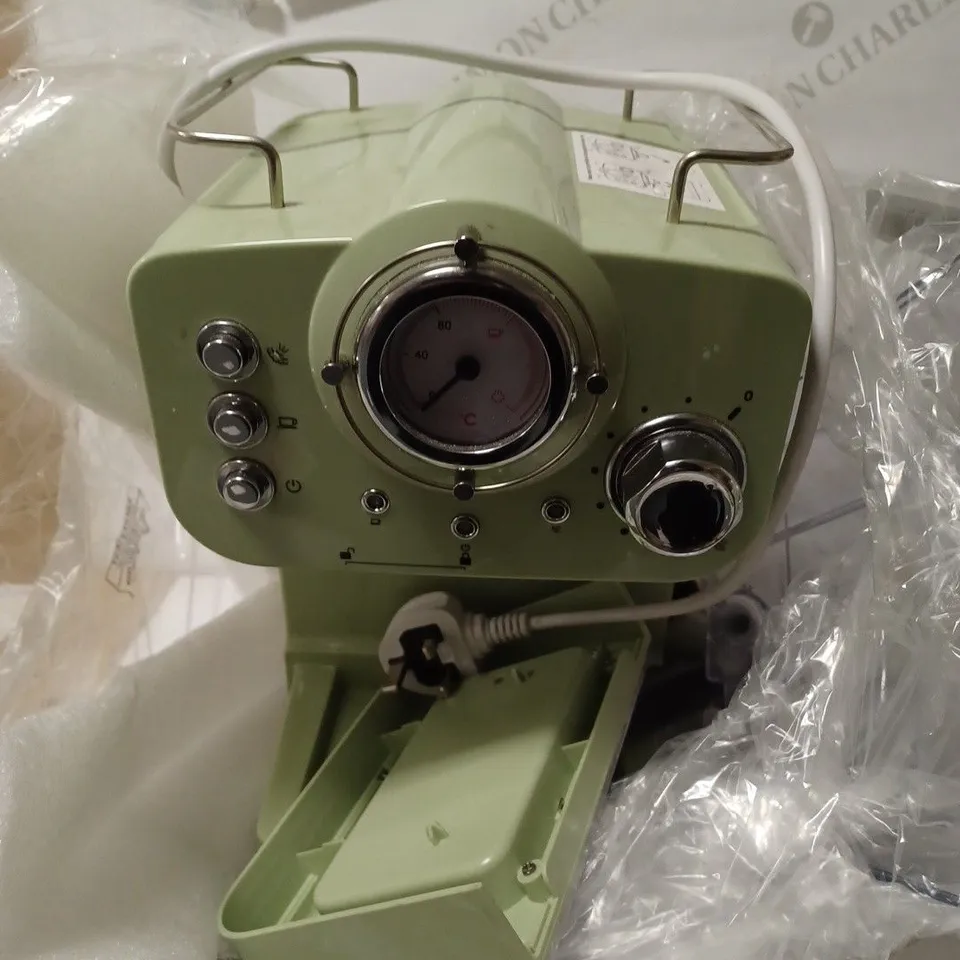 SWAN SK22110GN, RETRO PUMP ESPRESSO COFFEE MACHINE