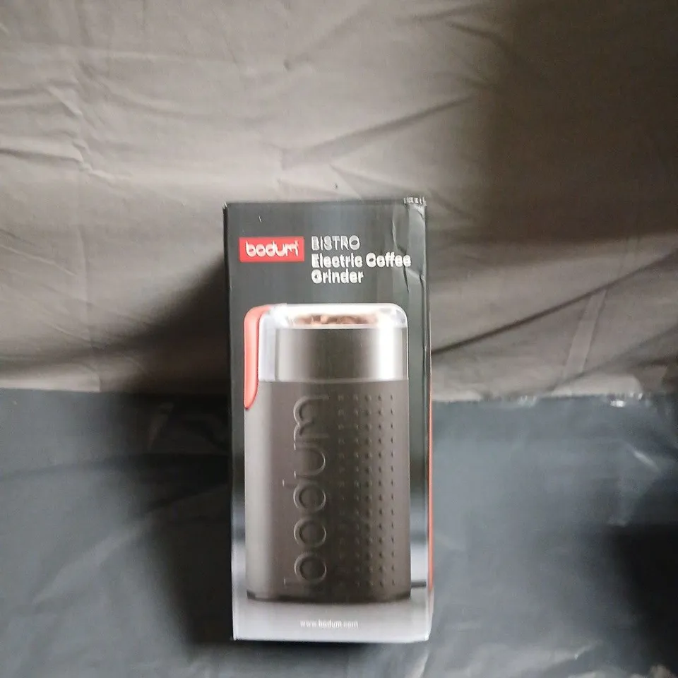 BODUM BISTRO ELECTRIC COFFEE GRINDER – BOXED