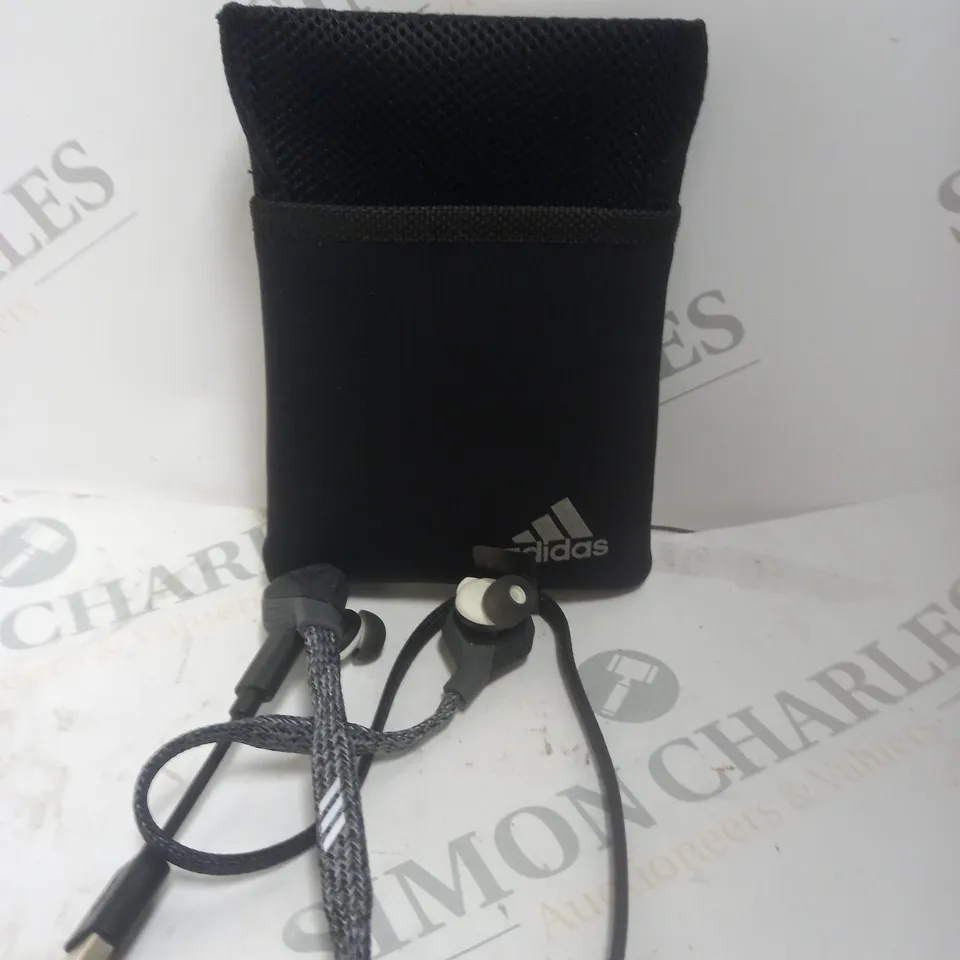 BOXED ADIDAS FWD-01 BLUETOOTH SPORT HEADPHONES - NIGHT GREY
