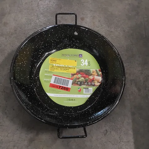 ROYALFORD ENAMEL NON-STICK FRYING PAN 