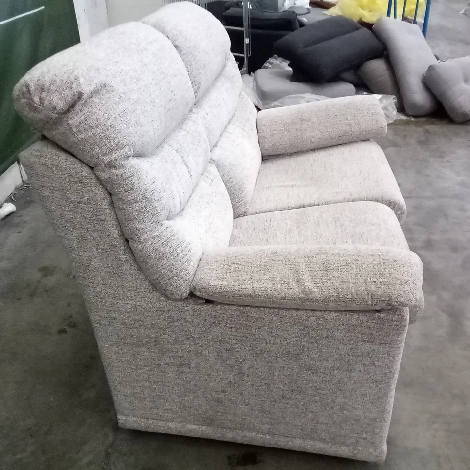 DESIGNER G PLAN MALVERN D 2 SEATER SOFA -KAMPALA BEIGE FABRIC 
