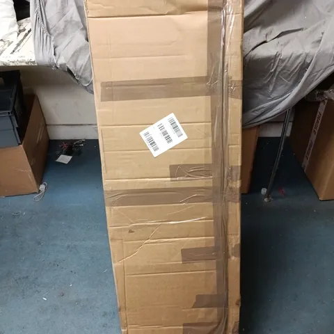 BOXED 7FT DENVER PRE LIT FLOCKED CHRISTMAS TREE WITH DUAL COLOUR TWINKLE LIGHTS