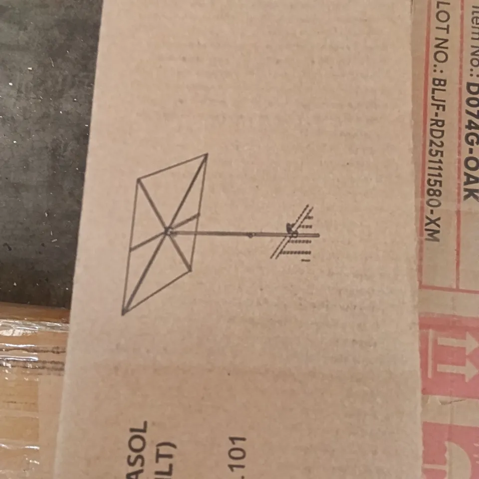 BOXED STEEL STANDING PARASOL (1BOX)