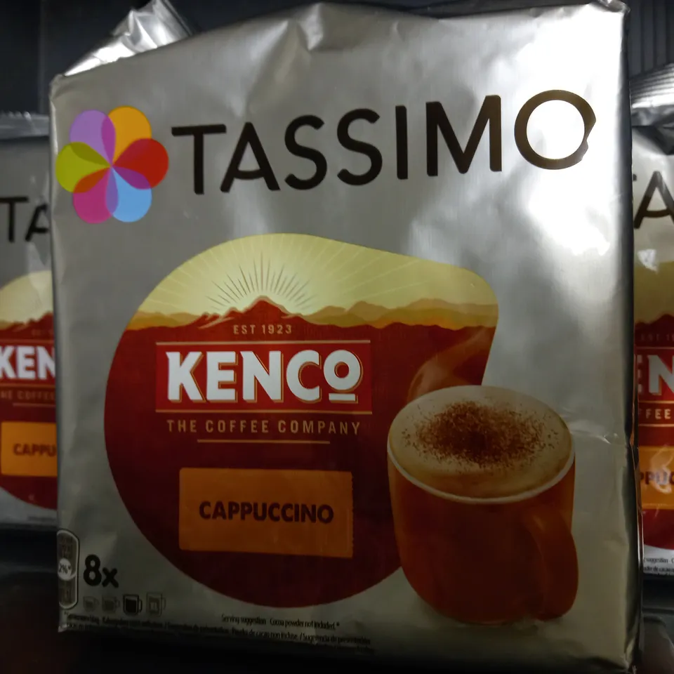 LOT OF 6 PACKS OF TASSIMO COFFEE PODS
