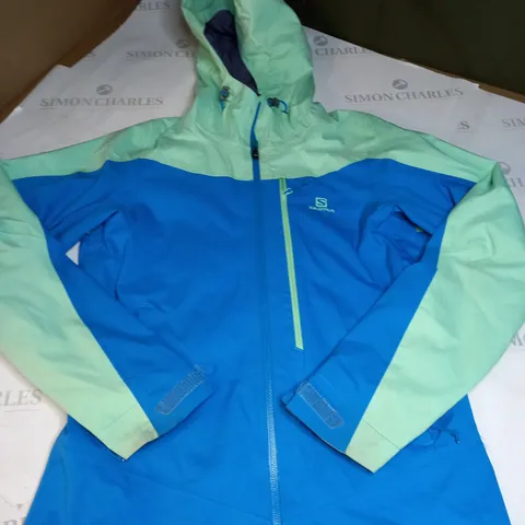 SALOMON ZIPPED WATERPROOF COAT SIZE XS