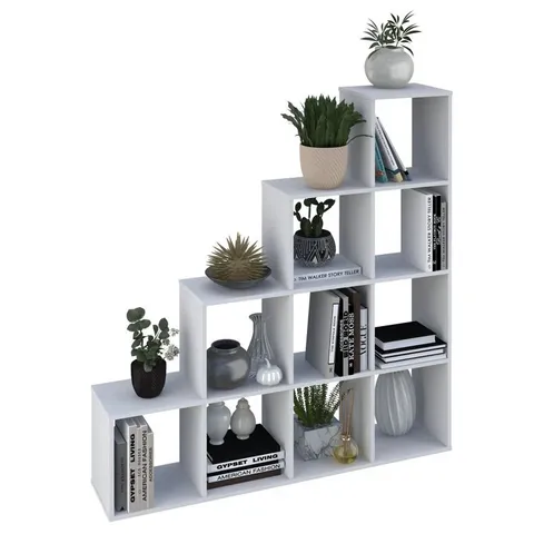 BOXED APOLINAIRE 142CM H X 137.6CM W CUBIC SHELVING UNIT (2 BOXES)