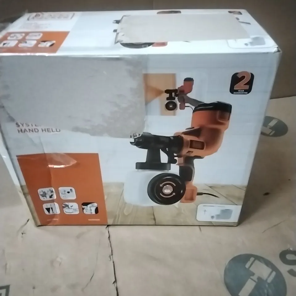 BLACK+DECKER HAND HELD PAINT SPRAYER HVLP200