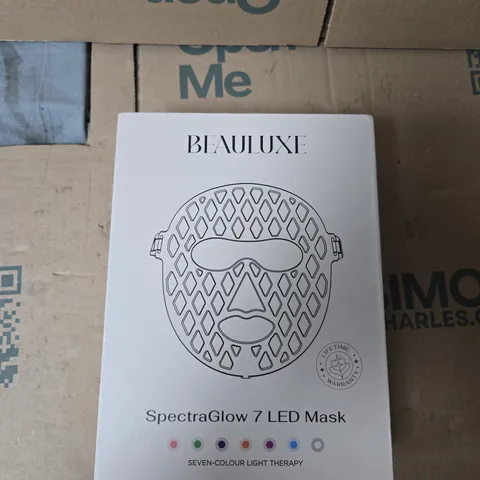 BEAULUXE SPECTRAGLOW 7 LED MASK – FACIAL SKIN CARE, BOXED