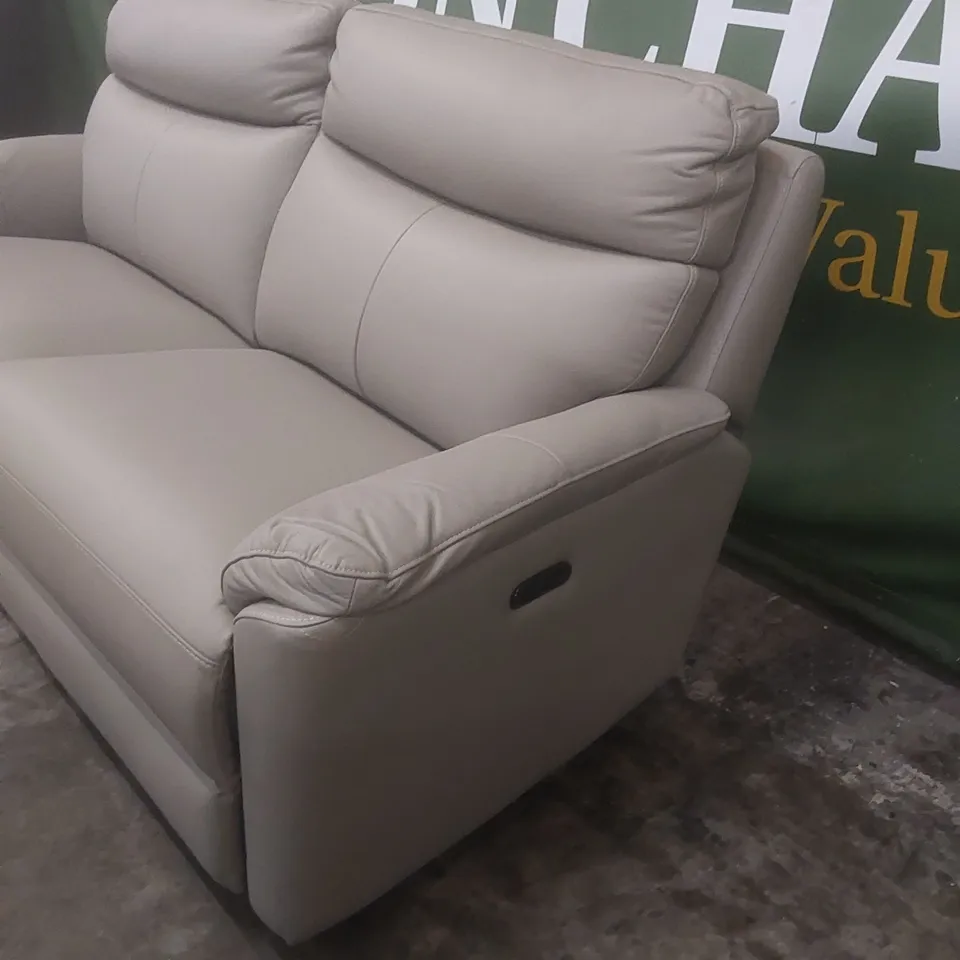 DESIGNER CARSON 3 SEATER POWER RECLINER SOFA 