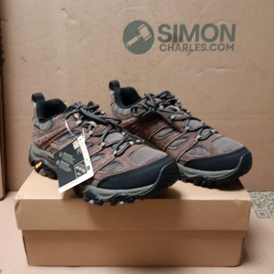 MERRELL MOAB 3 GTX WALKING SHOES BROWN SIZE 7