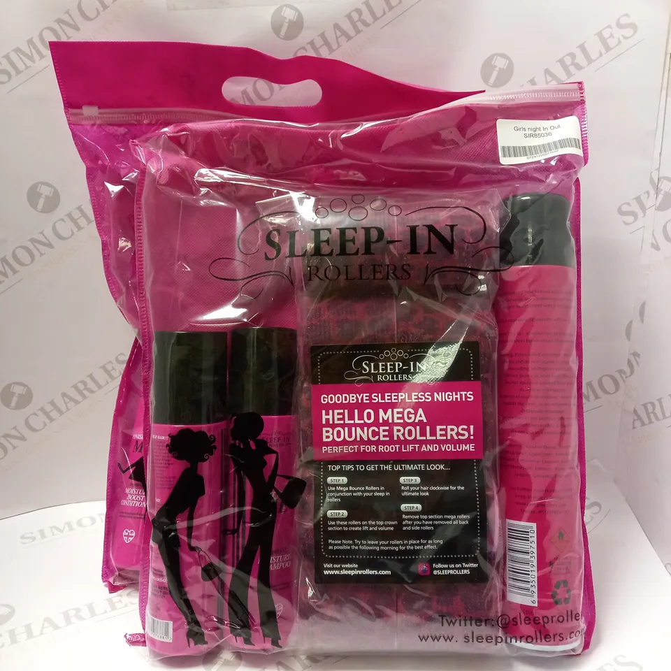 LOT OF 2 SLEEP IN ROLLERS GIRLS NIGHT IN GIFT SETS