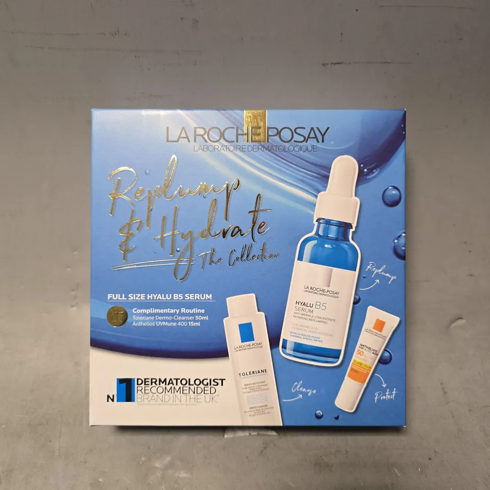 SEALED LA ROCHE POSAY REPLUMP & HYDRATE THE COLLECTION 