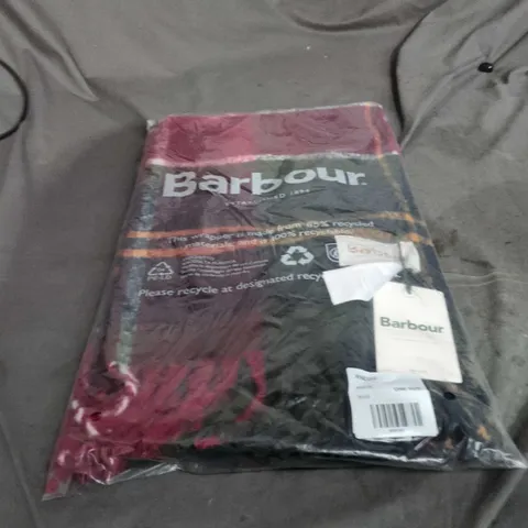 BARBOUR DEANNA TARTAN SCARF – WINTERBERRY TARTAN – ONE SIZE