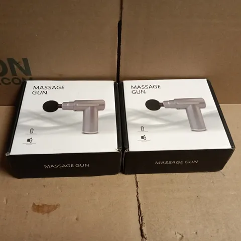 2 X MASSAGE GUN BOXED