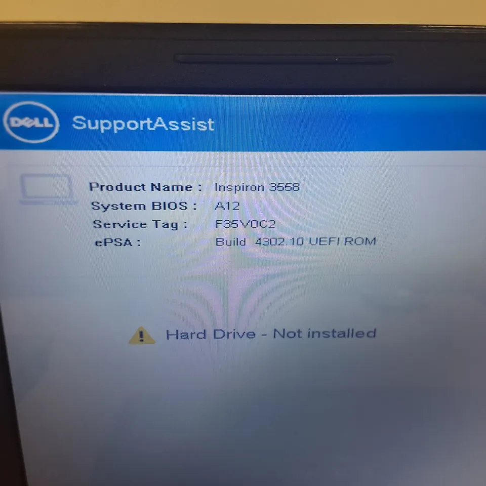UNBOXED DELL INSPIRON 15 INTEL I-3 LAPTOP WITH CHARGER
