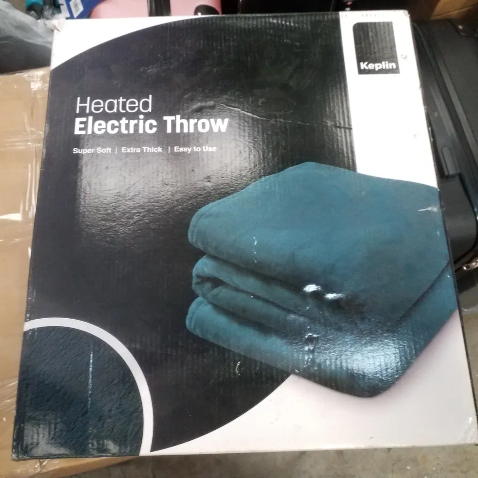 BOXED KEPLIN HEATED ELECTRIC THROW