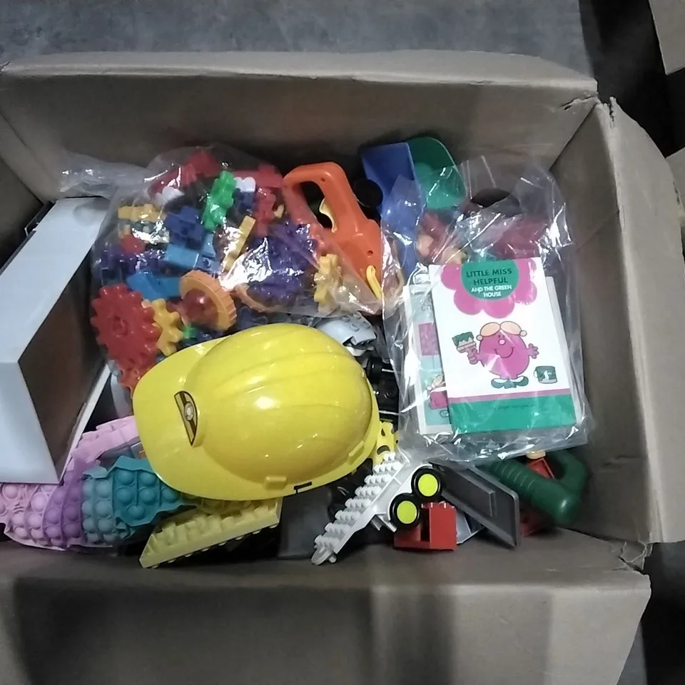 BOX CONTAINING CHILDREN'S TOY'S