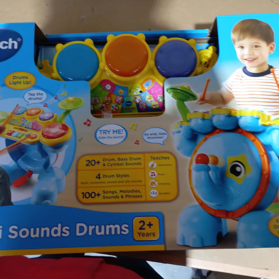 VTECH SAFARI SOUNDS DRUM RRP £64.99