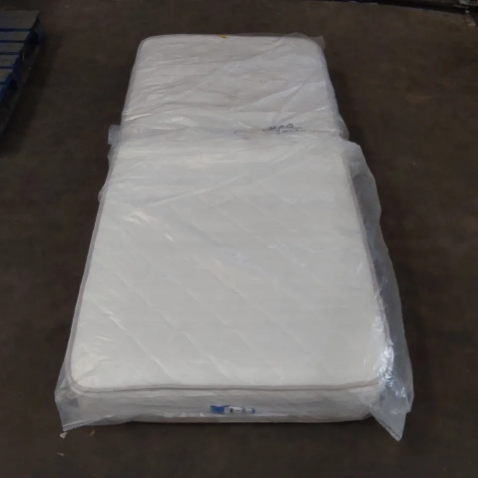 QUALITY BAGGED SILENTNIGHT 3' SINGLE 3 ZONE MEMORY FOAM MATTRESS 