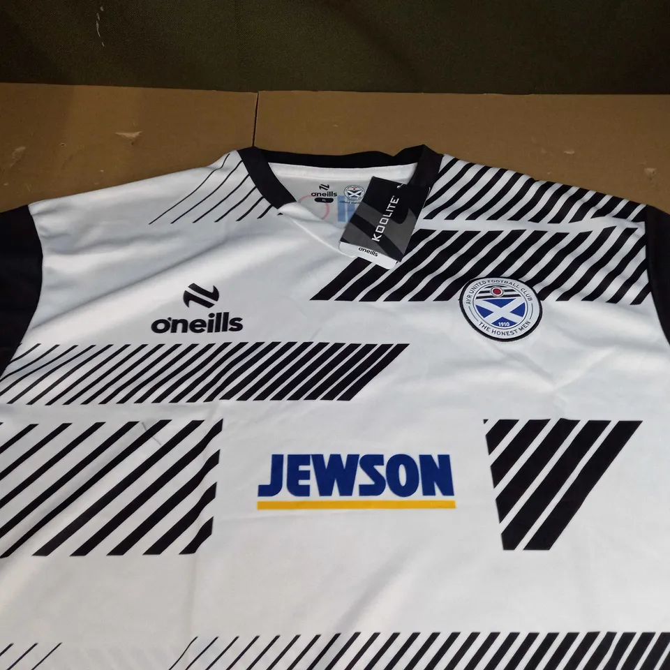 AYR UNITED FC FOOTBALL SHIRT SIZE XL