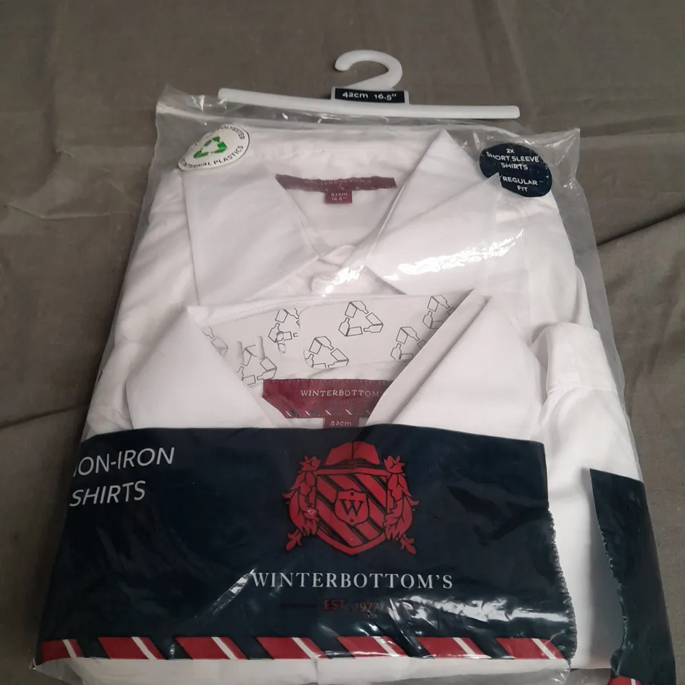 2 X WINTER BOTTOMS SHORT SLEEVE SHIRTS SIZE 42CM 