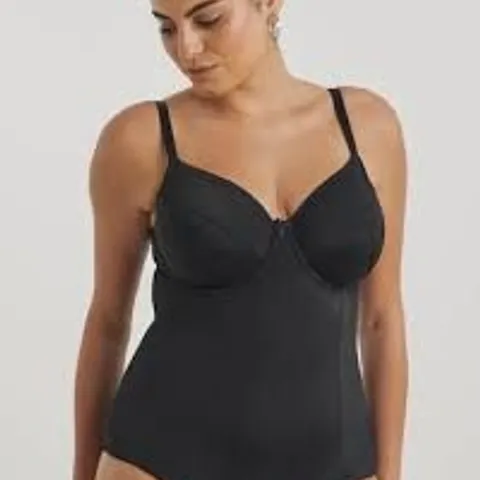 BOX CONTAINING APPROXIMATELY 3x BRAND NEW MAGISCULPT BLACK BODYSUITS - SIZE 42E