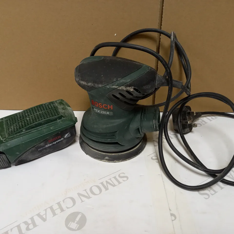 BOSCH PEX 220A ORBIT SANDER