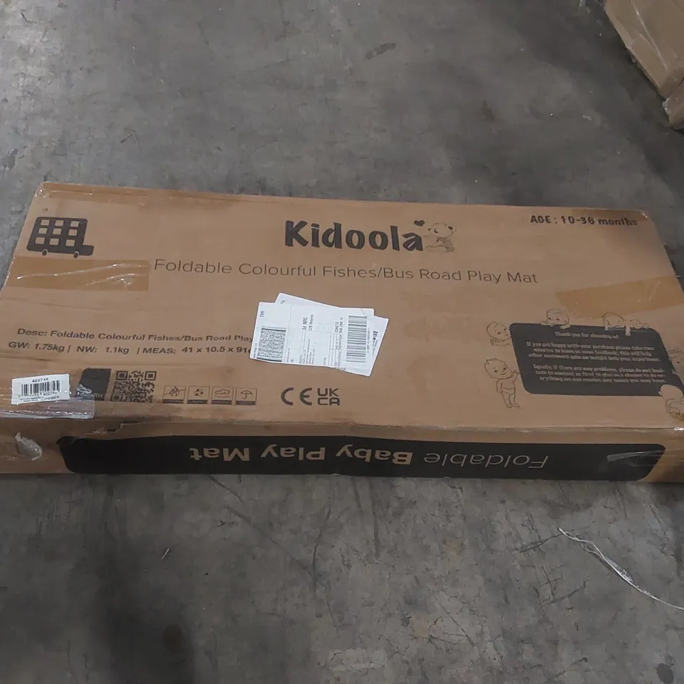 BOXED KIDOOLA FOLDABLE PLAY MAT